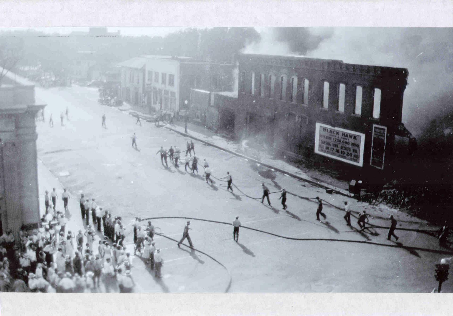 Spencer Fire 1931